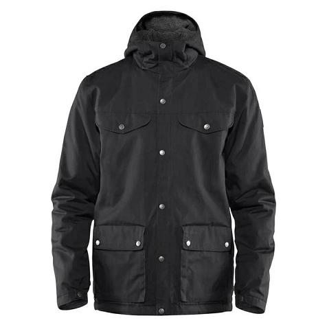 Fjallraven Greenland Winter Jacket Black Singapore For Men (SG-75471)